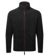 PR823 Premier Artisan Fleece Jacket Black / Brown colour image